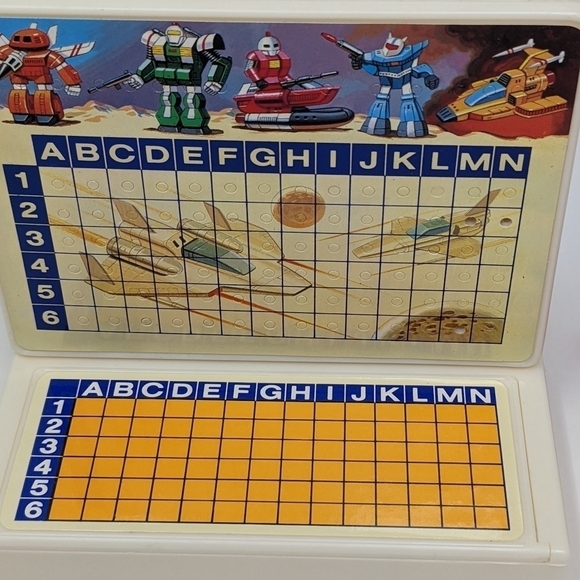 𝅺Vintage Battle of the Robots Travel Game New Unused - Picture 4 of 6